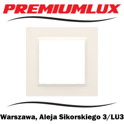 Kontakt Simon 10 ramka pojedyncza kremowa Warszawa Aleja Sikorskiego 3 LU3 Bartycka